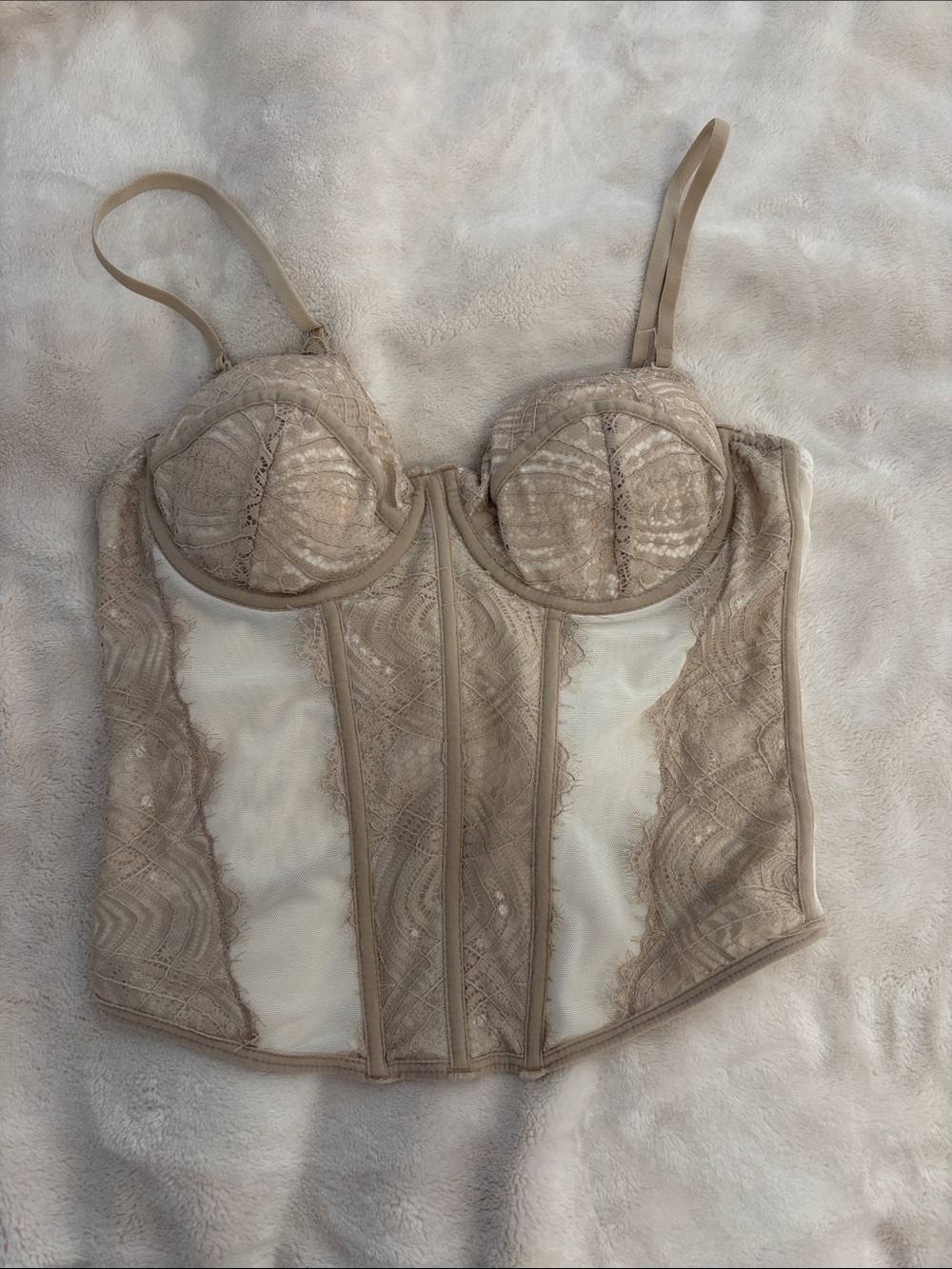 Garage Lace Corset Top